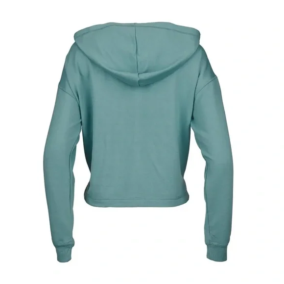 NWT $45 90 Degree by Reflex Women's Terry Brushed Hoodie Jacket - Picture 3 of 3